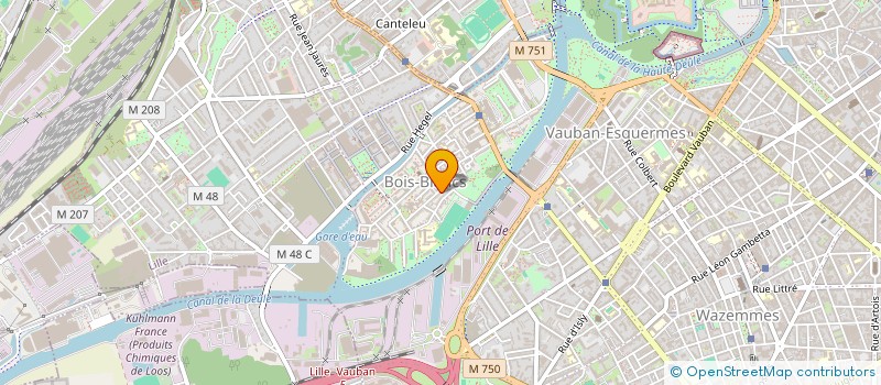 localisation de l'entreprise MADAME CHARLOTTE VIENNE à LILLE