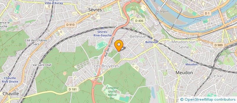 localisation de l'entreprise MADAME CHARLOTTE VIGNON à MEUDON