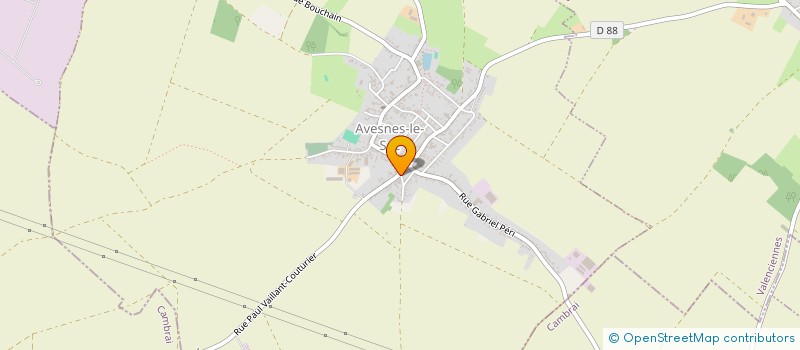 localisation de l'entreprise MADAME CHARLOTTE VILLESANGE à AVESNES-LE-SEC