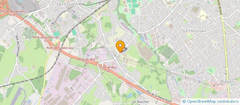 localisation de l'entreprise MADAME CHARLOTTE VINOUZE à BOUGUENAIS