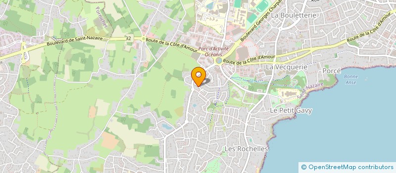 localisation de l'entreprise MADAME CHARLOTTE VISSEAU à SAINT-NAZAIRE