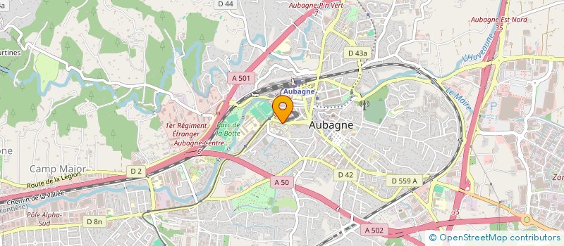 localisation de l'entreprise MADAME CHARLOTTE VOGENSTHAL à AUBAGNE