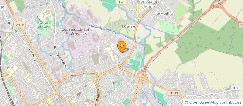 localisation de l'entreprise MADAME CHARLOTTE VOURIOT à TROYES