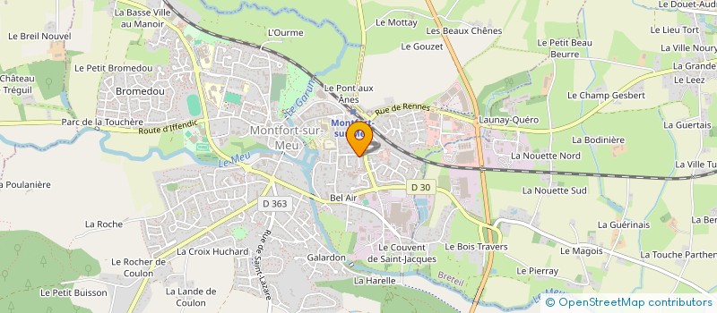 localisation de l'entreprise MADAME CHARLOTTE WARIN  MONTFORT-SUR-MEU