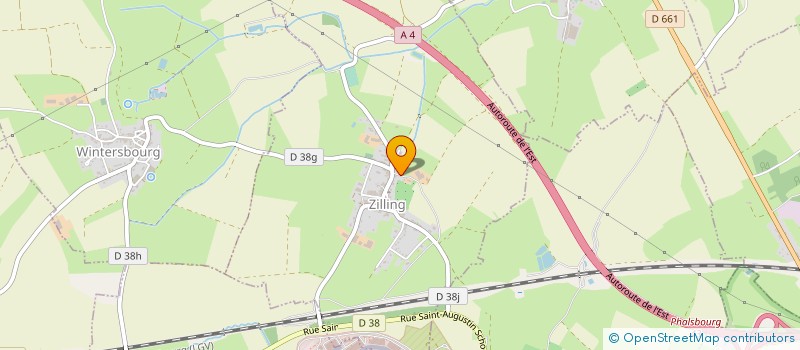 localisation de l'entreprise MADAME CHARLOTTE WEBER  ZILLING