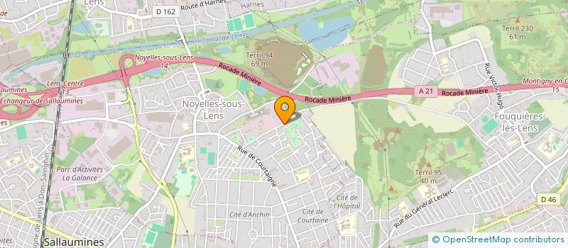 localisation de l'entreprise MADAME CHARLOTTE WEMEAUX  ABLAIN-SAINT-NAZAIRE