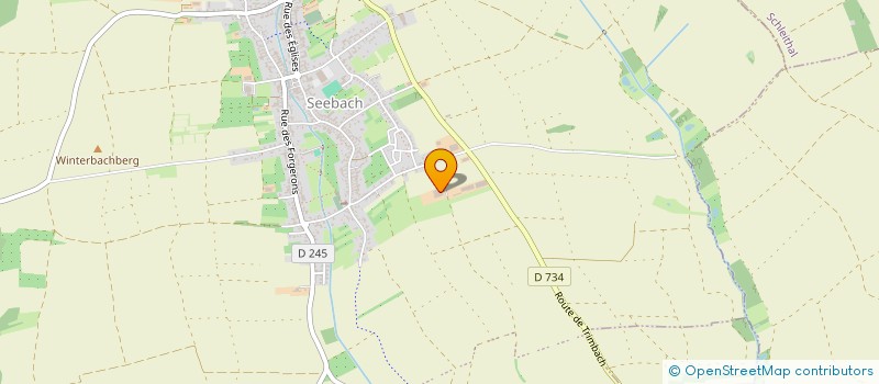 localisation de l'entreprise MADAME CHARLOTTE WENTZINGER  SEEBACH