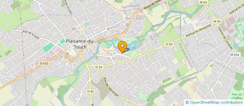 localisation de l'entreprise MADAME CHARLOTTE WILBERFORCE  PLAISANCE-DU-TOUCH