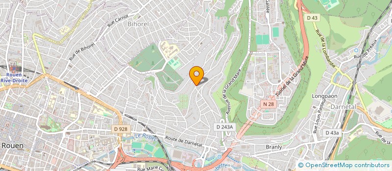 localisation de l'entreprise MADAME CHARLOTTE YOULE  ROUEN