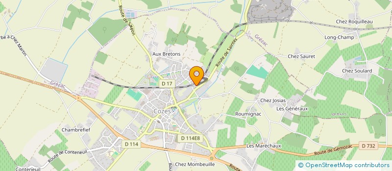 localisation de l'entreprise MADAME CHARLOTTE YOUNSI  COZES