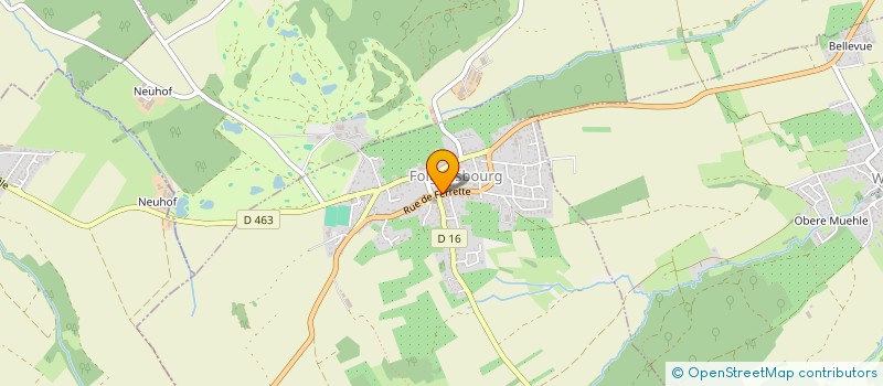 localisation de l'entreprise MADAME CHARLYN PISSON  FOLGENSBOURG