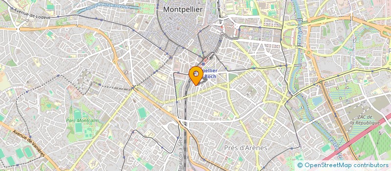 localisation de l'entreprise MADAME CHARLYNE CHIAPPONE à MONTPELLIER