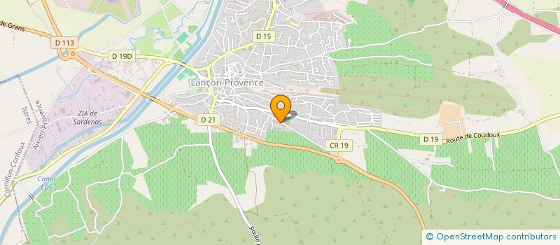 localisation de l'entreprise MADAME CHARLYNE DEBONO  LANCON-PROVENCE