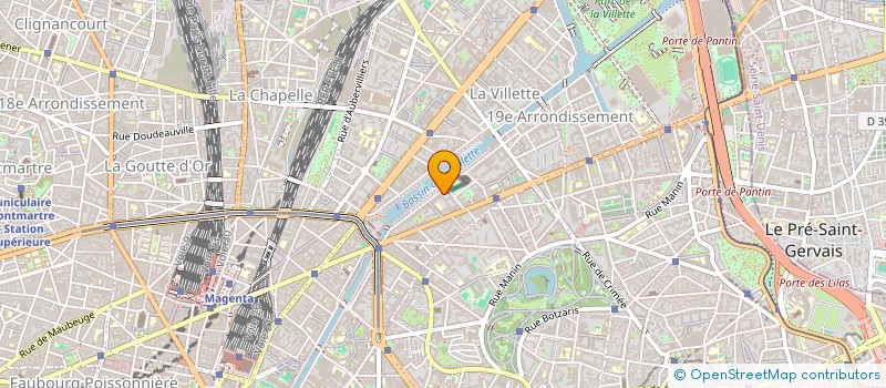 localisation de l'entreprise MADAME CHARLYNE DECHAUD  PARIS