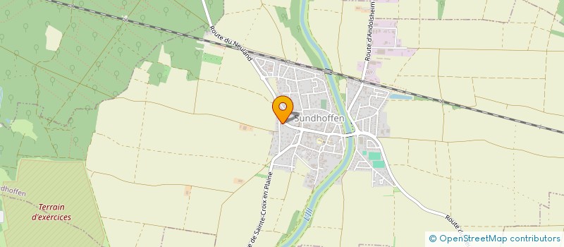 localisation de l'entreprise MADAME CHARLYNE GOUIN  SUNDHOFFEN