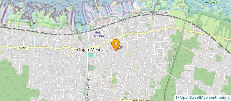 localisation de l'entreprise MADAME CHARLYNE LESIOUR  LA TESTE-DE-BUCH