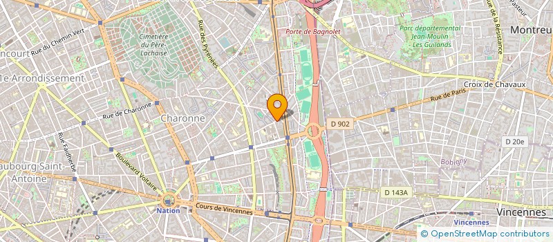 localisation de l'entreprise MADAME CHARLYNE PLANTARD  PARIS