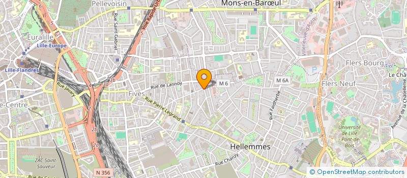 localisation de l'entreprise MADAME CHARMELLE CHANCYA MBAZOGHE NGUEMA à LILLE