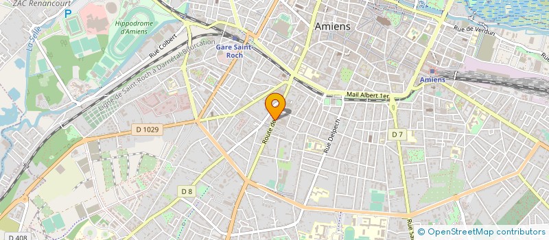 localisation de l'entreprise MADAME CHAROLINE COMMELIN  AMIENS