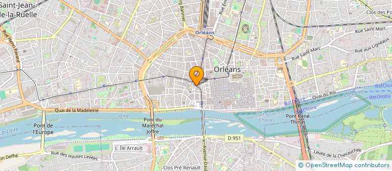 localisation de l'entreprise MADAME CHAROLTTE GENTY à ORLEANS