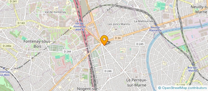 localisation de l'entreprise MADAME CHATURI DE SILVA USWATTE LIYANAGE  LE PERREUX-SUR-MARNE