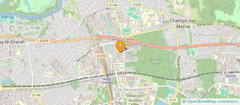 localisation de l'entreprise MADAME CHAU-THI NGUYEN  PARIS