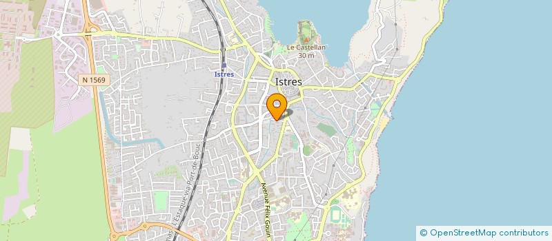 localisation de l'entreprise MADAME CHAWEEWAN CHAIPHIM  ISTRES