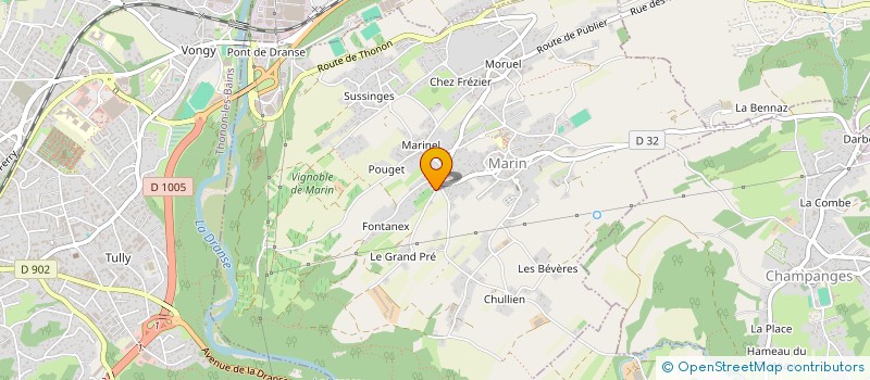 localisation de l'entreprise MADAME CHAYMA BOURABAOUI à MARIN