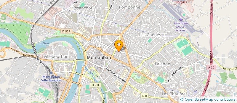 localisation de l'entreprise MADAME CHAYMA ECHARKI AZDAD  MONTAUBAN