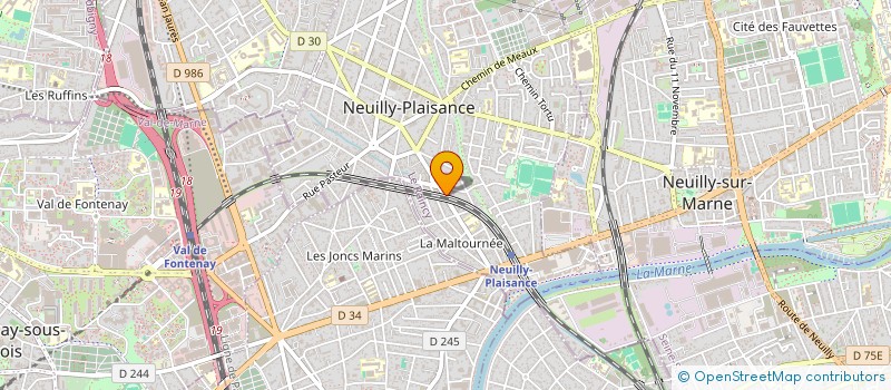 localisation de l'entreprise MADAME CHAYMA EL KHAIRA à NEUILLY-PLAISANCE
