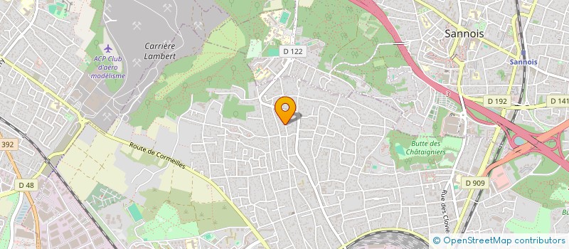 localisation de l'entreprise MADAME CHAYMA ELHASSANI ELAMRANI  ARGENTEUIL