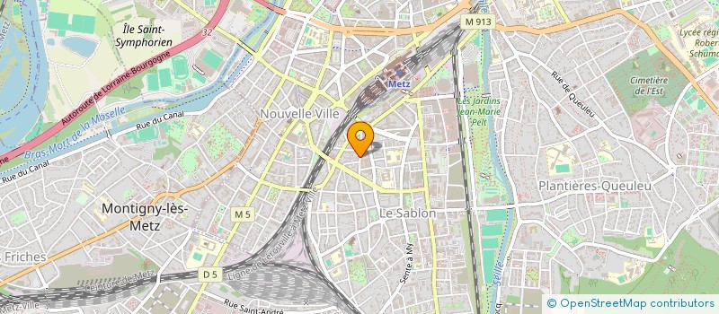 localisation de l'entreprise MADAME CHAYMA NEKROUF  METZ