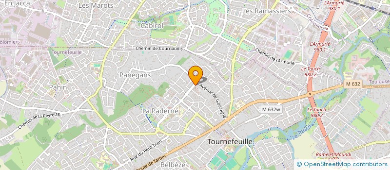 localisation de l'entreprise MADAME CHAYMA SEDJAL à TOURNEFEUILLE