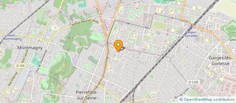 localisation de l'entreprise MADAME CHAYMAE BELLAHOUEL à PIERREFITTE-SUR-SEINE