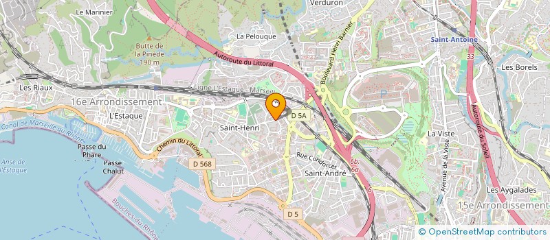 localisation de l'entreprise MADAME CHAYNES BENDRA à MARSEILLE