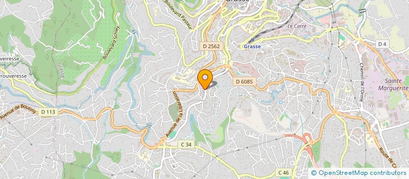 localisation de l'entreprise MADAME CHAZAL TOUTANJI  GRASSE