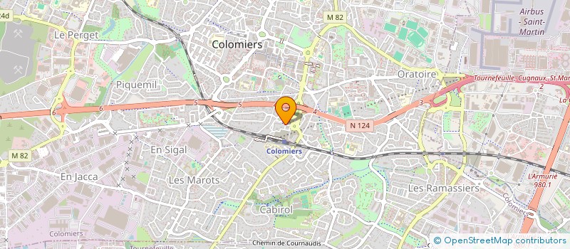localisation de l'entreprise MADAME CHEDLY SELLAMI à COLOMIERS