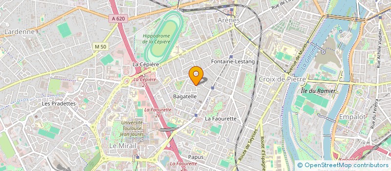 localisation de l'entreprise MADAME CHEFIR DIM ASSI à TOULOUSE