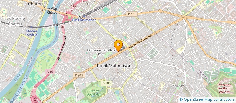 localisation de l'entreprise MADAME CHEHNEZE SERHANE à RUEIL-MALMAISON