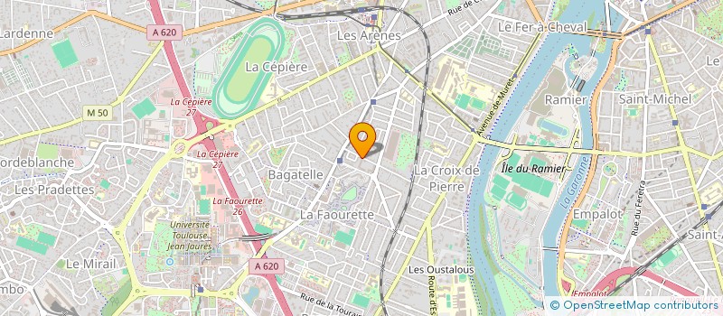 localisation de l'entreprise MADAME CHEHRAZAD BENKOUAR à TOULOUSE