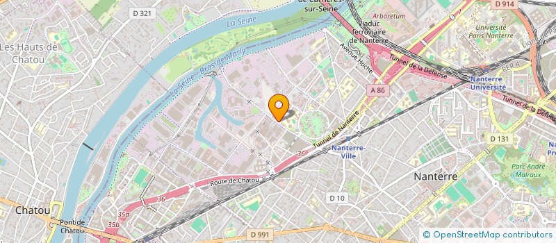 localisation de l'entreprise MADAME CHEILA PATRICIA LEAL DA VEIGA ALMEIDA  NANTERRE