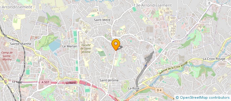 localisation de l'entreprise MADAME CHEIMA HAMDI  MARSEILLE