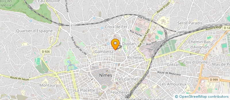 localisation de l'entreprise MADAME CHEIMA MAHARZI  NIMES