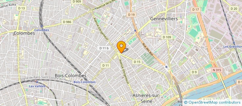 localisation de l'entreprise MADAME CHEIMA SKAIRIA  ASNIERES-SUR-SEINE