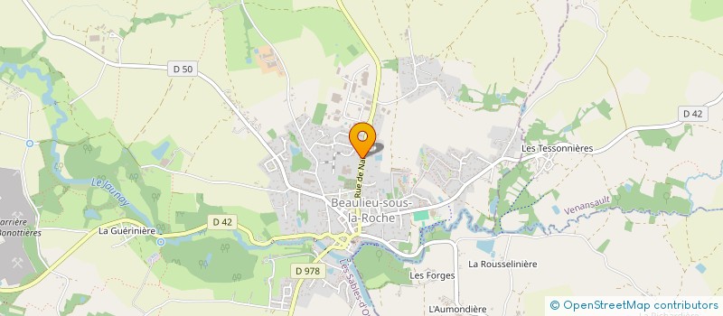 localisation de l'entreprise MADAME CHELSEY PLUMB  BEAULIEU-SOUS-LA-ROCHE