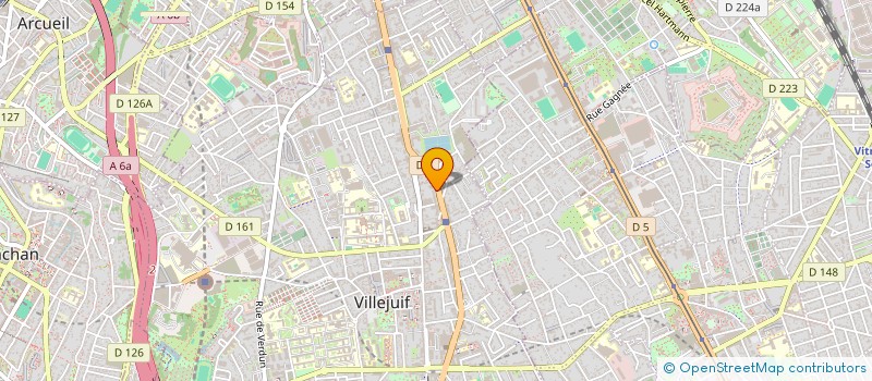 localisation de l'entreprise MADAME CHEN DING  VILLEJUIF