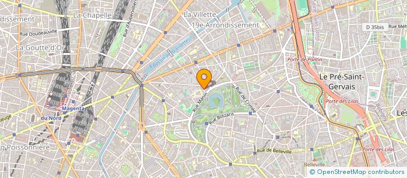 localisation de l'entreprise MADAME CHEN HAI  PARIS