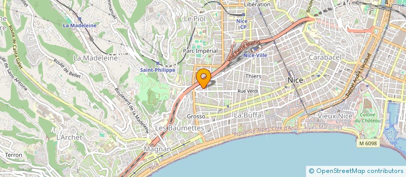localisation de l'entreprise MADAME CHEN HE à NICE