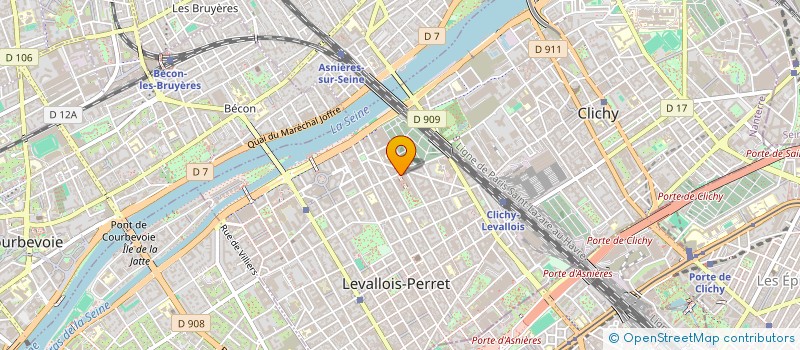localisation de l'entreprise MADAME CHENGJIE ZHANG à LEVALLOIS-PERRET
