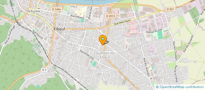 localisation de l'entreprise MADAME CHERAZE YOUNSI  CAUDEBEC-LES-ELBEUF